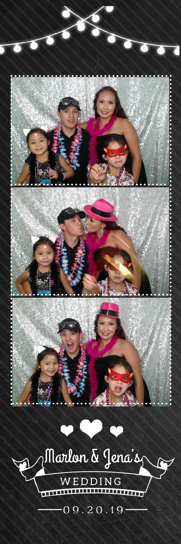Jena and Marlon's Wedding | View more photos from the event at gallery.photoboothbillings.com/u/PhotoBoothBillings/Jena-and-Marlons-Wedding